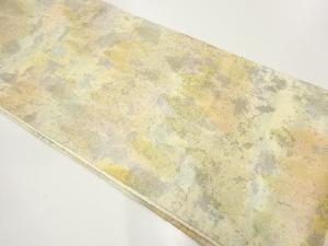 抽象模様織出し袋帯